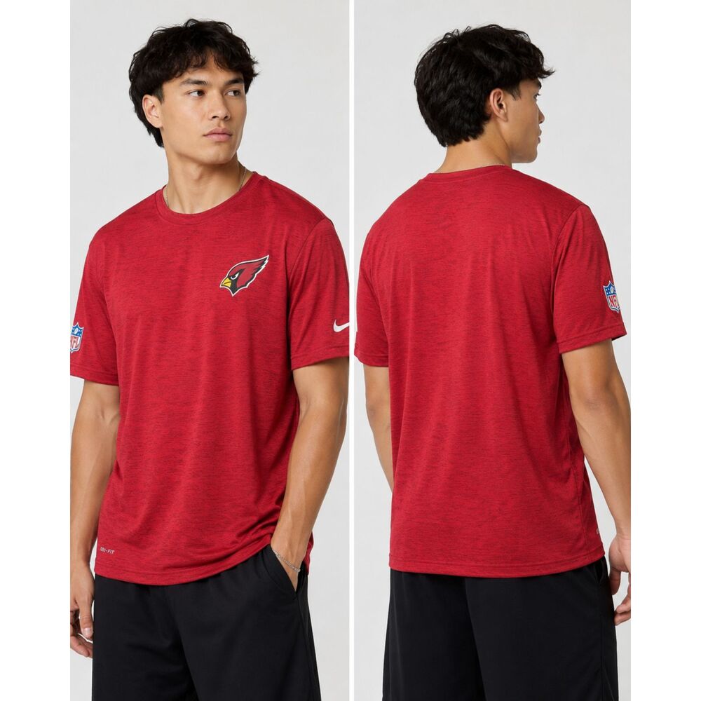 Nike Arizona Cardinals NFL On Field Dri-FIT Performance T-Shirt Red Men's XXL